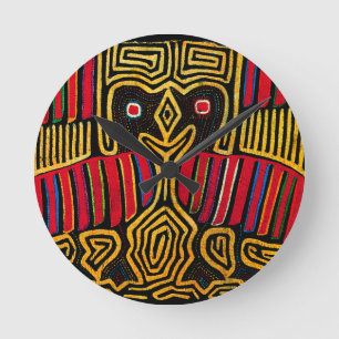 Reloj Redondo Mediano Diseño de pato Mola Cuna Indio