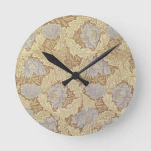 Reloj Redondo Mediano Diseño del papel pintado de la "glorieta"