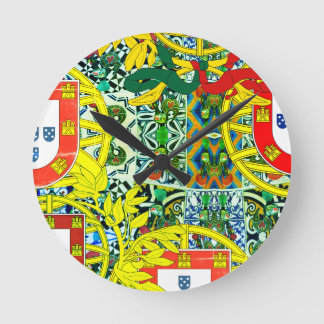 Reloj Redondo Mediano Diseños de Portugal