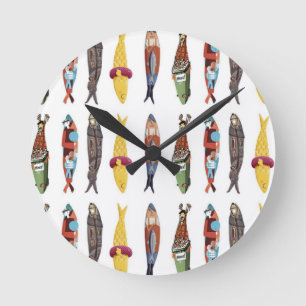 Reloj Redondo Mediano Diseños de Portugal