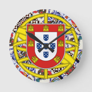Reloj Redondo Mediano Diseños portugueses de Wall Clock