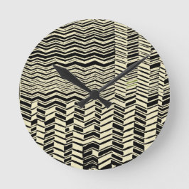 Reloj Redondo Mediano Diseños tribales de Kuba