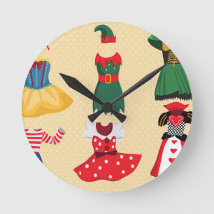 Reloj Redondo Mediano disfraces de halloween