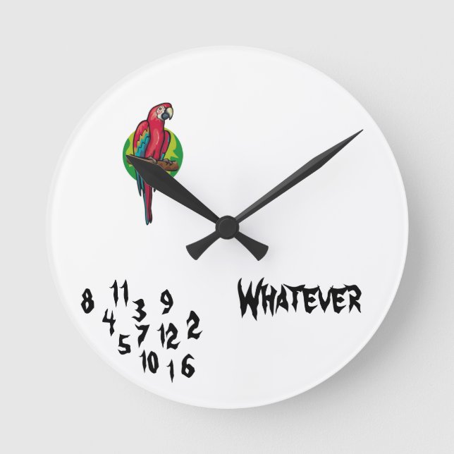 RELOJ REDONDO MEDIANO ¡¡DIVERTIDO!! BLOQUEAR (Anverso)