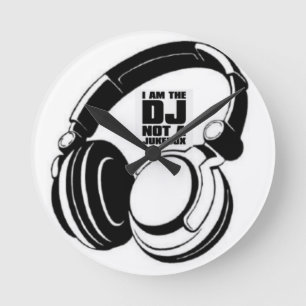 RELOJ REDONDO MEDIANO DJ KLASH-GEAR - DJ NINGUNAS PETICIONES