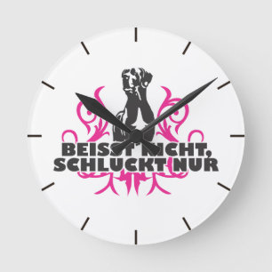 Reloj Redondo Mediano Doggenuhr