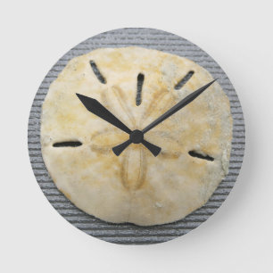 Reloj Redondo Mediano Dólar de arena natural