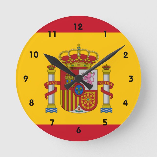 Reloj Redondo Mediano dolor de cabeza (Anverso)