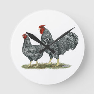 Reloj Redondo Mediano Dominique Chickens