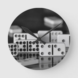 Reloj Redondo Mediano Dominos