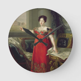 Reloj Redondo Mediano Dona Maria Isabel de Braganza, 1829 de la reina