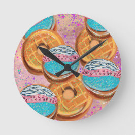 Reloj Redondo Mediano Dónuts