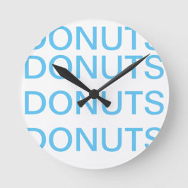 Reloj Redondo Mediano donuts
