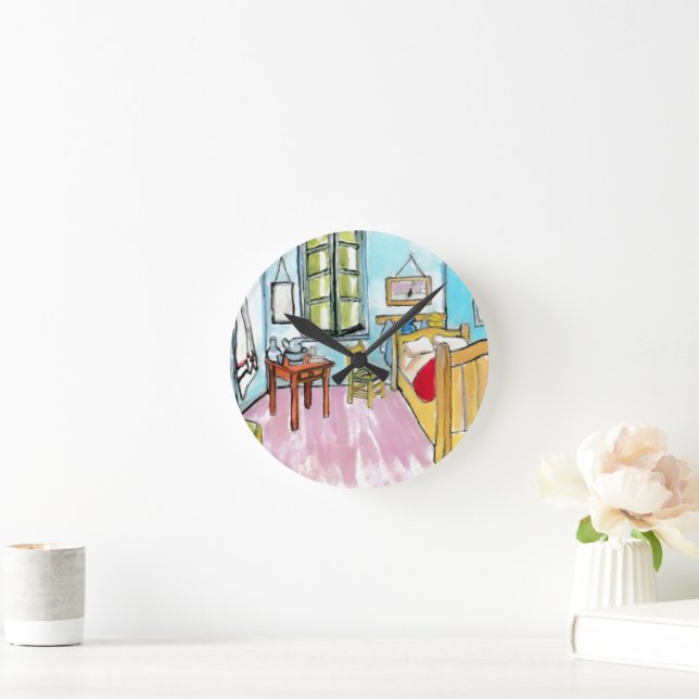 Reloj Redondo Mediano Dormitorio (Hogar)