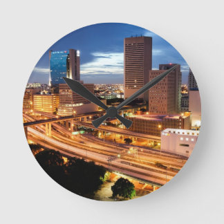 Reloj Redondo Mediano Downtown City View