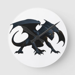 Reloj Redondo Mediano Dragón Ninja