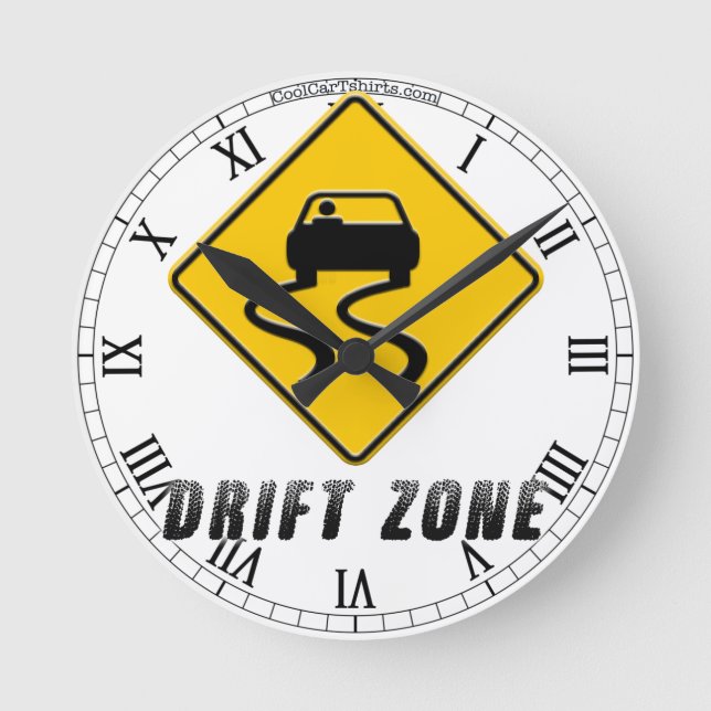 Reloj Redondo Mediano Drift Zone sign (Anverso)
