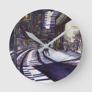 Reloj Redondo Mediano Dustar el piano