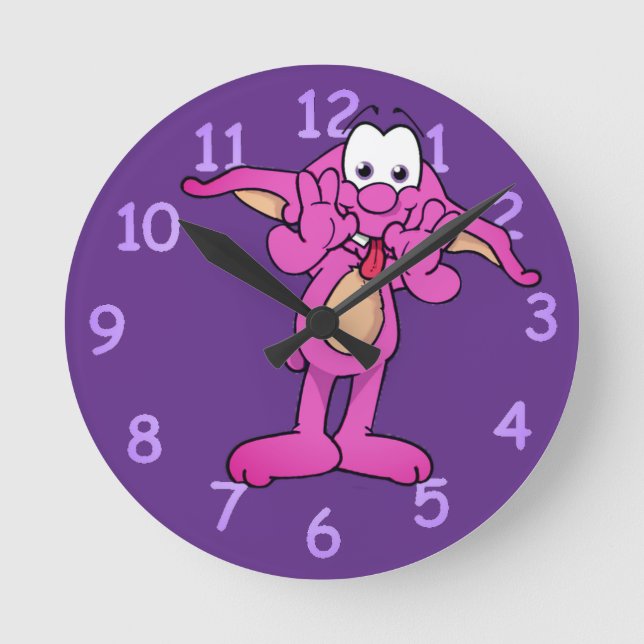Reloj Redondo Mediano Dweeblinks (Anverso)