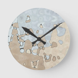 Reloj Redondo Mediano Earthy Elegance