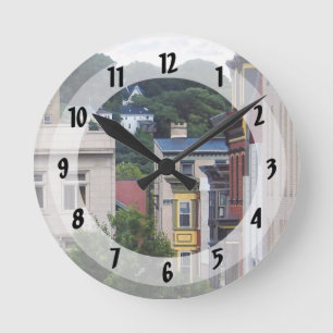 Reloj Redondo Mediano Easton PA - Ver desde la ventana