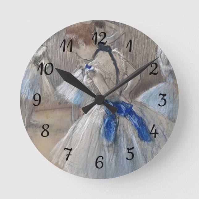 Reloj Redondo Mediano Edgar Degas (Anverso)