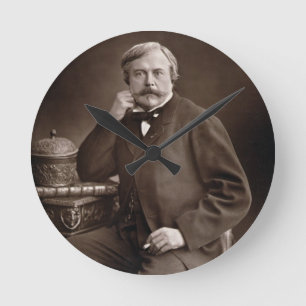 Reloj Redondo Mediano Edmond de Goncourt (1822-96) de 'Galerie Contemp