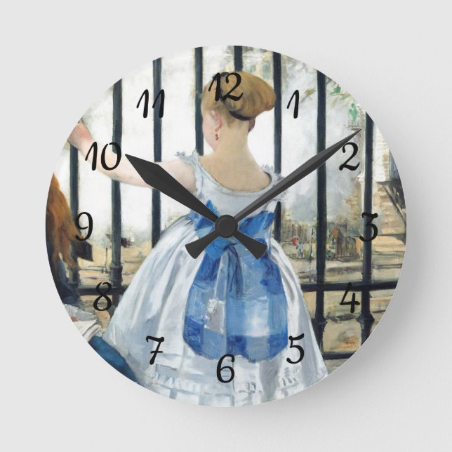 Reloj Redondo Mediano Edouard Manet (Anverso)