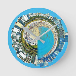 Reloj Redondo Mediano EE. UU. miami florida 