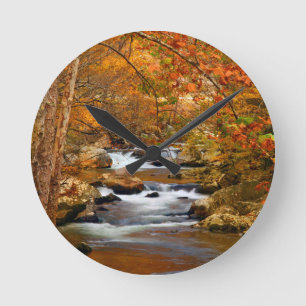 Reloj Redondo Mediano EE.UU., Tennessee. Creek de montaña rusa