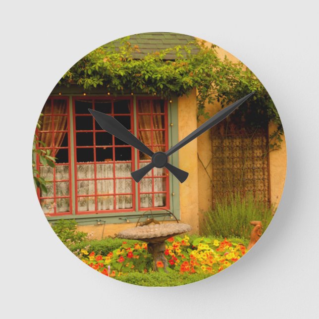 Reloj Redondo Mediano EEUU, Washington, Woodinville, La Herbgranja (Anverso)