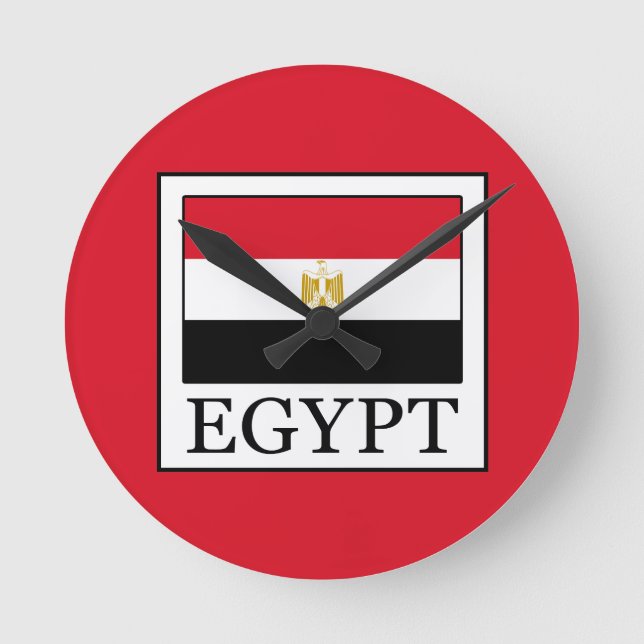 Reloj Redondo Mediano Egipto (Anverso)