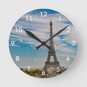 Reloj Redondo Mediano Eiffel Tower in Paris