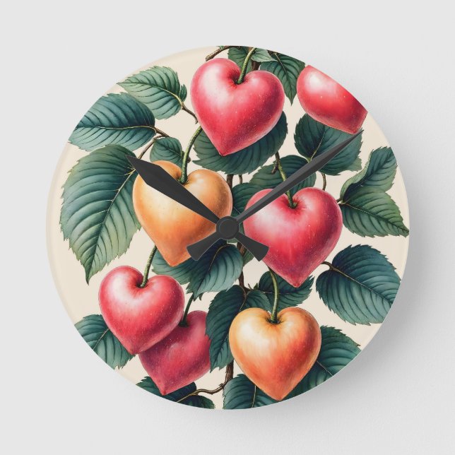 Reloj Redondo Mediano El amor crece (Anverso)