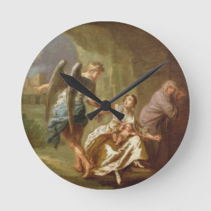 Reloj Redondo Mediano El ángel de la misericordia, c.1746 (aceite en
