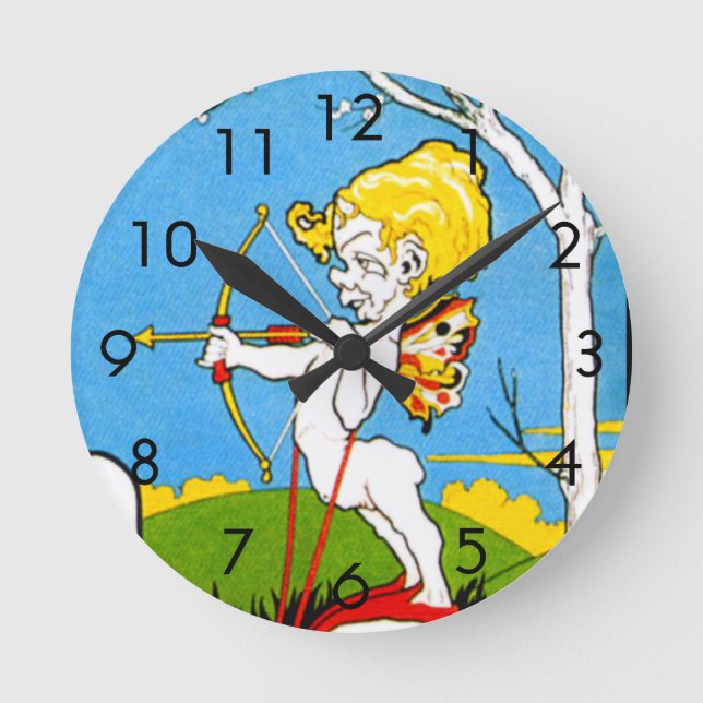 Reloj Redondo Mediano El Arquero (Anverso)