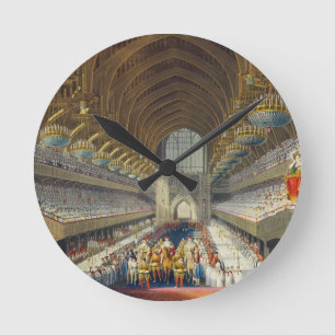 Reloj Redondo Mediano El banquete real, primer curso, de un álbum cel