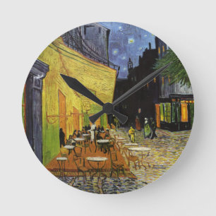 Reloj Redondo Mediano El café nocturno de Van Gogh