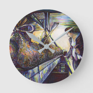 Reloj Redondo Mediano El devastador destino de la vida
