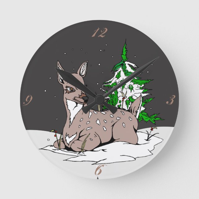 Reloj Redondo Mediano El Doe - (Anverso)