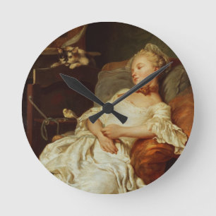 Reloj Redondo Mediano El durmiente, 1759 (aceite en lona)
