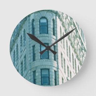 Reloj Redondo Mediano El edificio de Flatiron (foto) 2