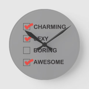 Reloj Redondo Mediano El encantar