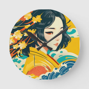 Reloj Redondo Mediano El espíritu de Vietnam