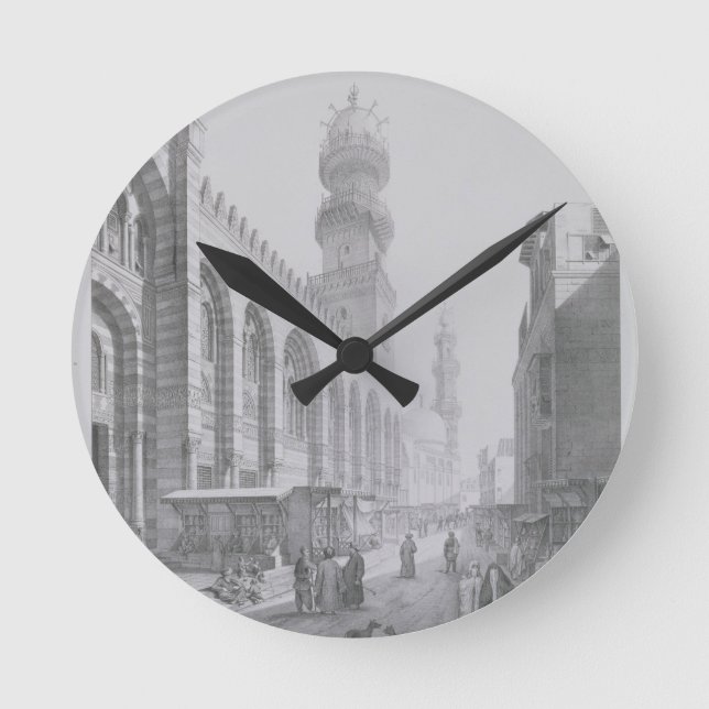 Reloj Redondo Mediano El exterior de la mezquita de Qalaoun, platea 20 (Anverso)