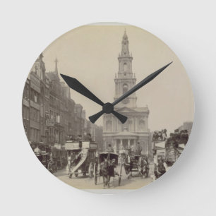 Reloj Redondo Mediano El filamento, c.1880 (foto de la sepia)