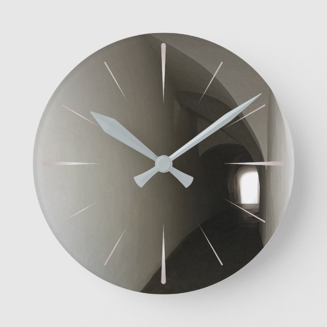 Reloj Redondo Mediano El final del túnel (Anverso)