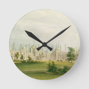 Reloj Redondo Mediano El frente del oeste, de 'vistas del pabellón real,