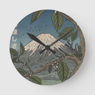 Reloj Redondo Mediano el frescor de la tarde