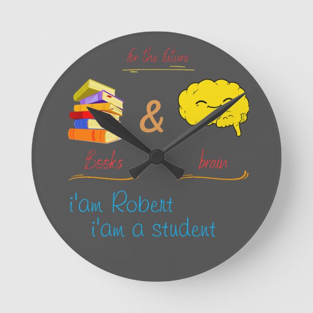 Reloj Redondo Mediano el futuro (Anverso)